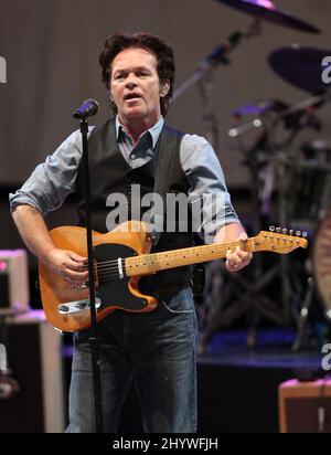 John Mellencamp en concert au Bethel Woods Center for the Arts, New York Banque D'Images