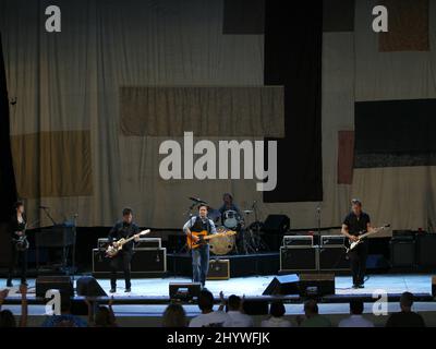 John Mellencamp en concert au Bethel Woods Center for the Arts, New York Banque D'Images