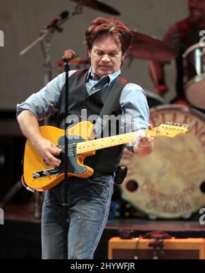 John Mellencamp en concert au Bethel Woods Center for the Arts, New York Banque D'Images