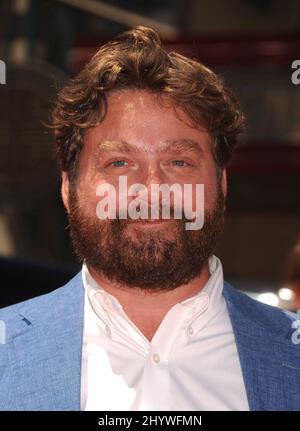 Zach Galifianakis arrive à la première mondiale de la « G-Force » qui s'est tenue au théâtre El Capitan à Hollywood, aux États-Unis Banque D'Images