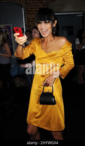 Bai Ling à la première de la SFI « Bollywood Hero » à Los Angeles, qui s'est tenue à Cinespace à Hollywood, en Californie. Banque D'Images