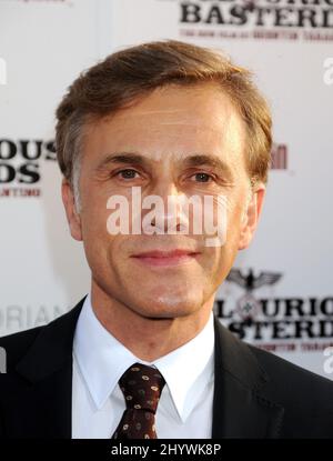 Christoph Waltz à la première « Inglourious Basterds » de Los Angeles qui s'est tenue au Grauman's Chinese Theatre à Hollywood, Californie. Banque D'Images