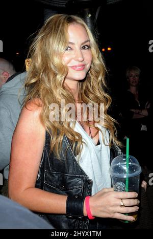 DREA de Matteo est vu à Hollywood à Los Angeles, Etats-Unis Banque D'Images