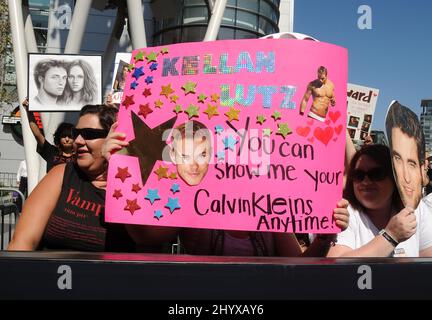 Ambiance à la première de Los Angeles 'The Twilight Saga: Eclipse' tenue au Nokia Theatre à L.A. EN DIRECT Banque D'Images