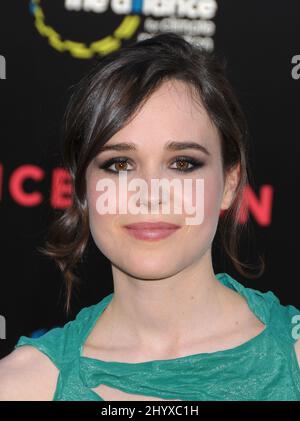 Ellen page lors de la première de 'Inception' au Grauman's Chinese Theatre à Los Angeles, Etats-Unis. Banque D'Images