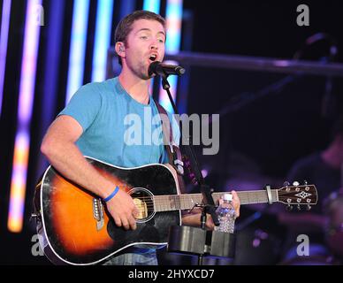 Josh Turner en concert au Alabama Theatre, Myrtle Beach, Caroline du Sud. Banque D'Images