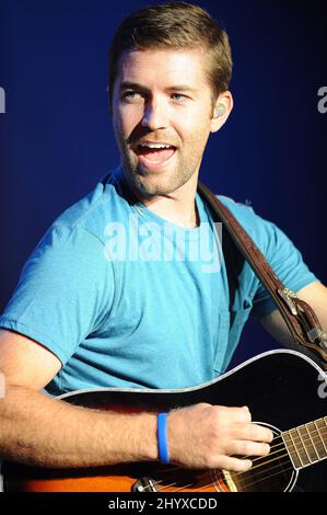 Josh Turner en concert au Alabama Theatre, Myrtle Beach, Caroline du Sud. Banque D'Images