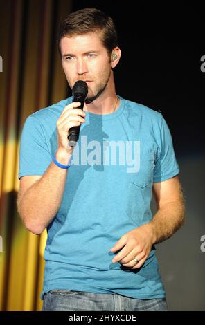 Josh Turner en concert au Alabama Theatre, Myrtle Beach, Caroline du Sud. Banque D'Images