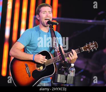 Josh Turner en concert au Alabama Theatre, Myrtle Beach, Caroline du Sud. Banque D'Images