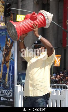 Michael Clarke Duncan assiste à la première Cats & Dogs : The Revenge of Kitty Galore au Chinese Theatre. Los Angeles, le 25 juillet 2010. Banque D'Images