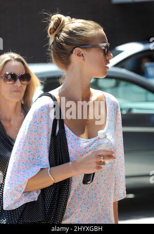 Whitney Port vu autour de la ville, Beverly Hills. Banque D'Images