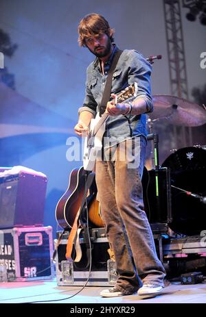 Ryan Bingham au Austin City Limits Music Festival qui s'est tenu à Zilker Park à Austin, Texas Banque D'Images