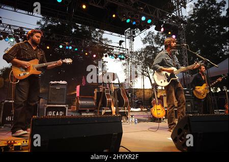 Ryan Bingham et The Dead Horses au Austin City Limits Music Festival qui a lieu au parc Zilker à Austin, Texas Banque D'Images