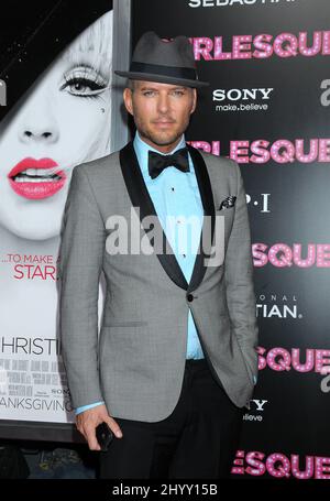 Matt Goss à la première « Burlesque » de Los Angeles, au Grauman's Chinese Theatre, Californie. Banque D'Images