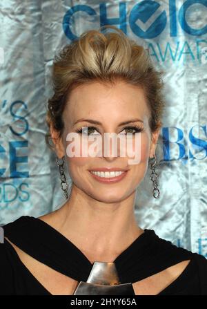 Niki Taylor lors des 2011 People's Choice Awards organisés au Nokia Theatre de Los Angeles Banque D'Images