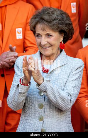 La Haye, Niederlande. 15th mars 2022. La princesse Margriet des pays-Bas au Palais Noordeinde de la Haye, le 15 mars 2022, recevra les médaillés des Jeux paralympiques d'hiver de 2022 crédit : Albert Nieboer/pays-Bas OUT/point de vue OUT/dpa/Alay Live News Banque D'Images