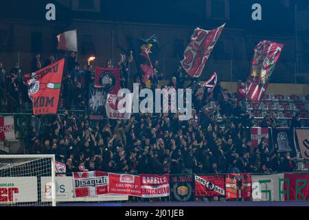 Alessandria, Italie. 15th mars 2022. Série BKT.Alessandria-Monza.Monza fans (image de crédit : © Andrea Amato/Pacific Press via ZUMA Press Wire) Banque D'Images