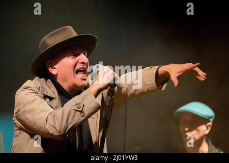 13 mars 2022, Milano, Provincia di Milano, Italie: Casino Royale concert en direct pour la tournée Road to Polaris. (Credit image: © Andrea Ripamonti/Pacific Press via ZUMA Press Wire) Banque D'Images