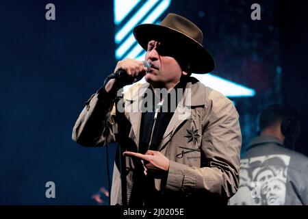 13 mars 2022, Milano, Provincia di Milano, Italie: Casino Royale concert en direct pour la tournée Road to Polaris. (Credit image: © Andrea Ripamonti/Pacific Press via ZUMA Press Wire) Banque D'Images