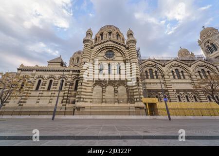 Cathédrale de la Major à Marseille Banque D'Images