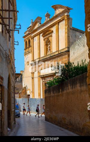 Église de San Vito à Urbe, Mazara del Vallo, Trapani, Sicile, Italie, Europe Banque D'Images