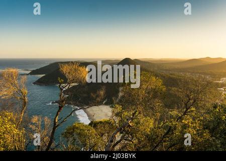 Tomaree Head - Port Stephens Banque D'Images