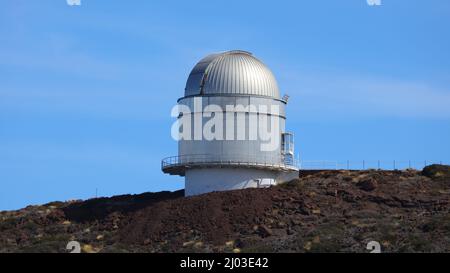 Télescope optique nordique, Observatoire Roque de los Muchachos Banque D'Images