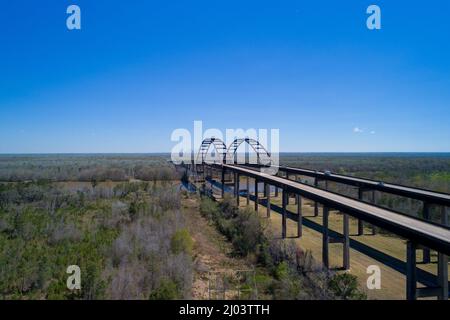 Général W.K. Wilson Jr. Bridge alias Dolly Parton Bridge Banque D'Images