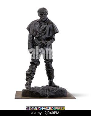 Jules Bastien-Lepage (1848-1884). Auguste Rodin (France, Paris, 1840-1917). France, d'abord modélisé c. 1887, ce casting 1987. Sculpture. Bronze Banque D'Images