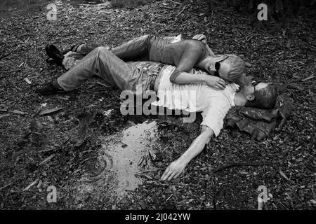 Grounds for Sculpture est un musée, un jardin de sculptures et un arboretum situés à Hamilton, NJ USA. Banque D'Images