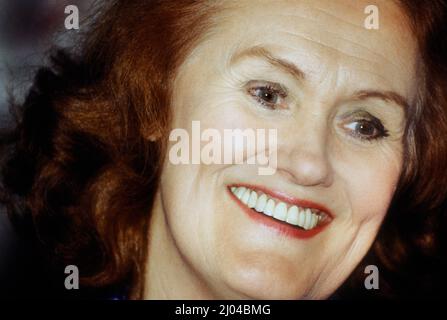 Joan Sutherland et Richard Bonynge en Suisse 1981 Banque D'Images