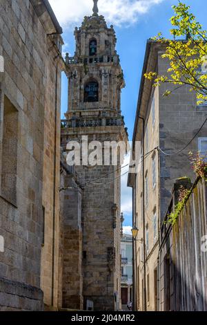 Catedral basílica de la Virgen de la Asunción en Mondoñedo, Lugo, Galice, España Banque D'Images