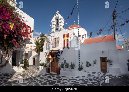 Mykonos, Grèce Banque D'Images