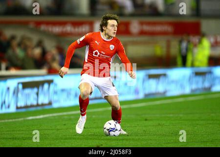 Oakwell, Barnsley, Angleterre - 15th mars 2022 Callum Styles (4) de Barnsley - pendant le jeu Barnsley v Bristol City, Sky Bet EFL Championship 2021/22, à Oakwell, Barnsley, Angleterre - 15th mars 2022 crédit: Arthur Haigh/WhiteRosePhotos/Alamy Live News Banque D'Images