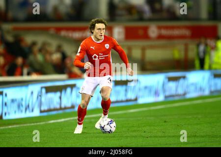 Oakwell, Barnsley, Angleterre - 15th mars 2022 Callum Styles (4) de Barnsley - pendant le jeu Barnsley v Bristol City, Sky Bet EFL Championship 2021/22, à Oakwell, Barnsley, Angleterre - 15th mars 2022 crédit: Arthur Haigh/WhiteRosePhotos/Alamy Live News Banque D'Images