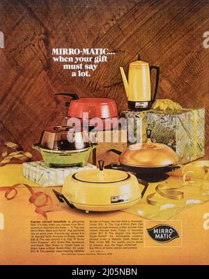 Vintage novembre 1973 'Ladies' Home Journal' publicité magazine, Etats-Unis Banque D'Images