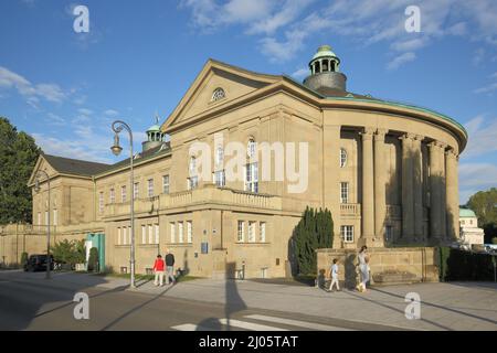 Édifice néo-baroque de la région de Bad Kissingen, Bavière, Allemagne Banque D'Images