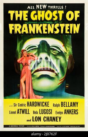 LON CHANEY JR. DANS LE FANTÔME DE FRANKENSTEIN (1942), RÉALISÉ PAR ERLE C. KENTON. Crédit : PHOTOS / Album UNIVERSEL Banque D'Images