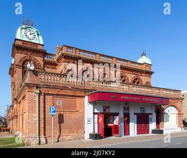 Bâtiment historique du Pavilion Theatre construit en 1898, Gorleston, Norfolk, Angleterre, Royaume-Uni Banque D'Images