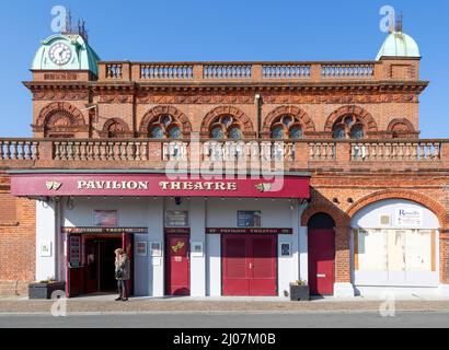 Bâtiment historique du Pavilion Theatre construit en 1898, Gorleston, Norfolk, Angleterre, Royaume-Uni Banque D'Images