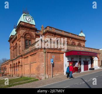 Bâtiment historique du Pavilion Theatre construit en 1898, Gorleston, Norfolk, Angleterre, Royaume-Uni Banque D'Images