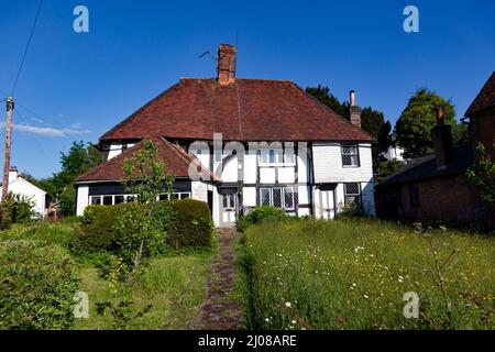 Maison de campagne Rose Bank 12, rue principale Robertsbridge, rue principale Robertsbridge, est du Sussex, Banque D'Images