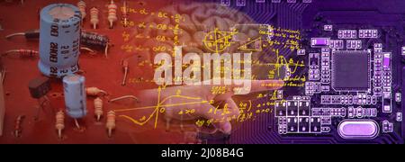 Progrès de la technologie Banque D'Images