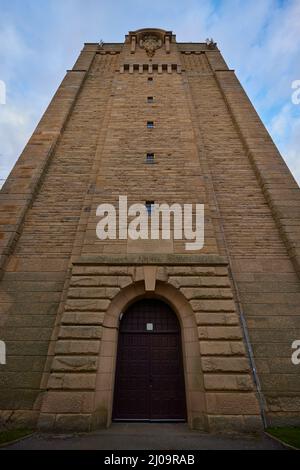 La Westgate Water Tower, également connue sous le nom de Lincoln Water Tower, est une tour d'eau historique, datant de l'AD 1911. Conçu par Sir Reginald Blomfield pour lo Banque D'Images