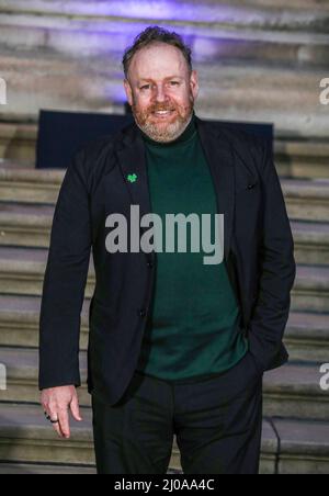 Londres, Royaume-Uni. 17th mars 2022. David Ganly participe à la première britannique de la nouvelle série Disney plus Marvel « le cavalier » au British Museum de Londres. Crédit : SOPA Images Limited/Alamy Live News Banque D'Images