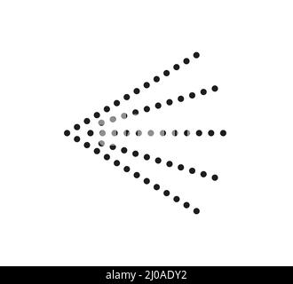 Icône de vapeur pulvérisée pour l'eau, le parfum, la peinture ou le déodorant.Brouillard de gaz ou d'aérosol.Symbole de pulvérisation.La buse vapeur s'écoule.Illustration vectorielle isolée Illustration de Vecteur