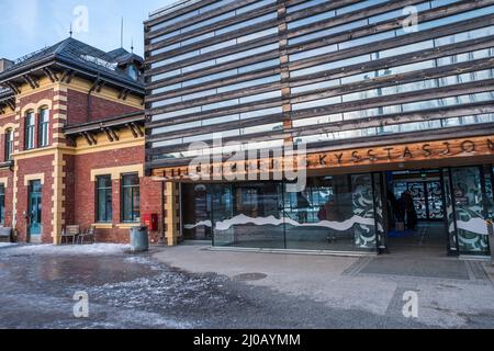 Gare de Lillehammer en Norvège Banque D'Images