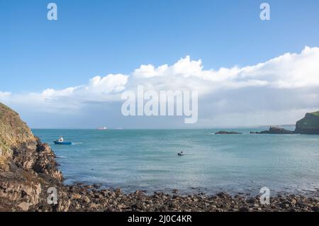 Dale Princess, North Haven, Sloker Island, Pembrokeshire, pays de Galles, ROYAUME-UNI Banque D'Images