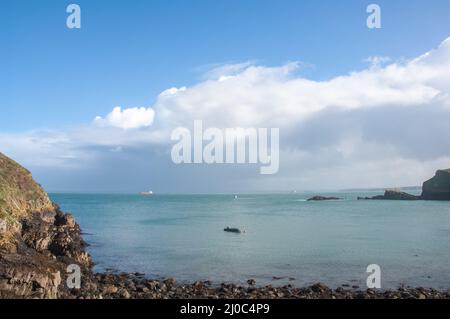 Dale Princess, North Haven, Sloker Island, Pembrokeshire, pays de Galles, ROYAUME-UNI Banque D'Images