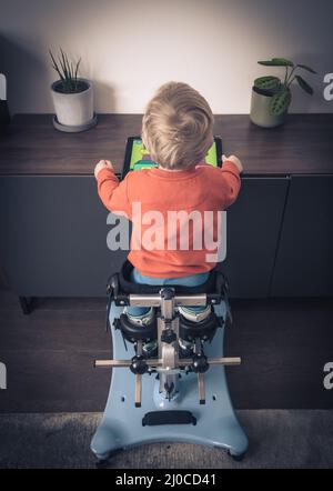 Apprentissage des personnes handicapées Banque D'Images